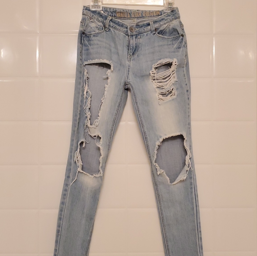 Distressed Jeans